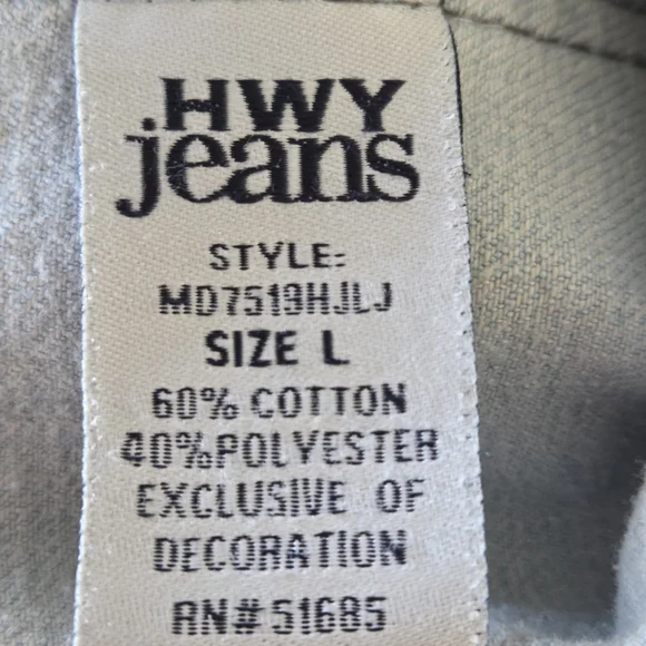 Highway Jeans Light Blue Jean Jacket - Picture 6 of 11